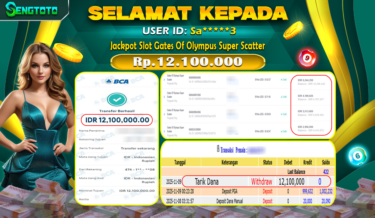 BUKTI PEMBAYARAN SLOT GATES OF OLYMPUS SUPER SCATTER