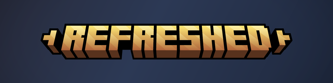 Refreshed - Java Edition Minecraft Texture Pack