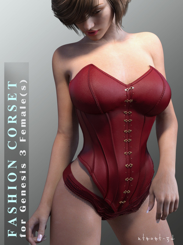 FashionCorset for Genesis 3 Female