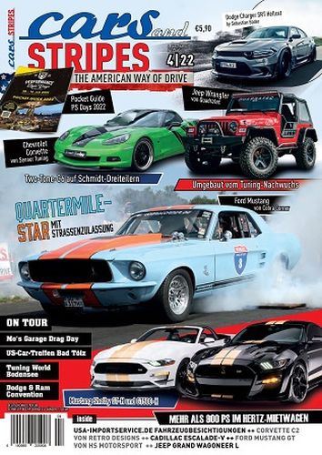Cover: Cars and Stripes Magazin No 04 Juli-August 2022