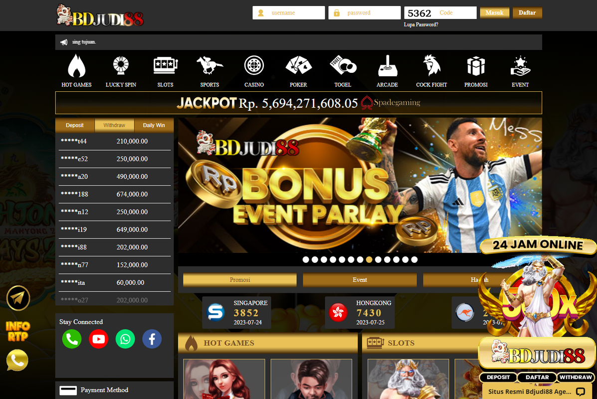 Situs Slot Online Terlengkap dan Terpercaya - BDJUDI88