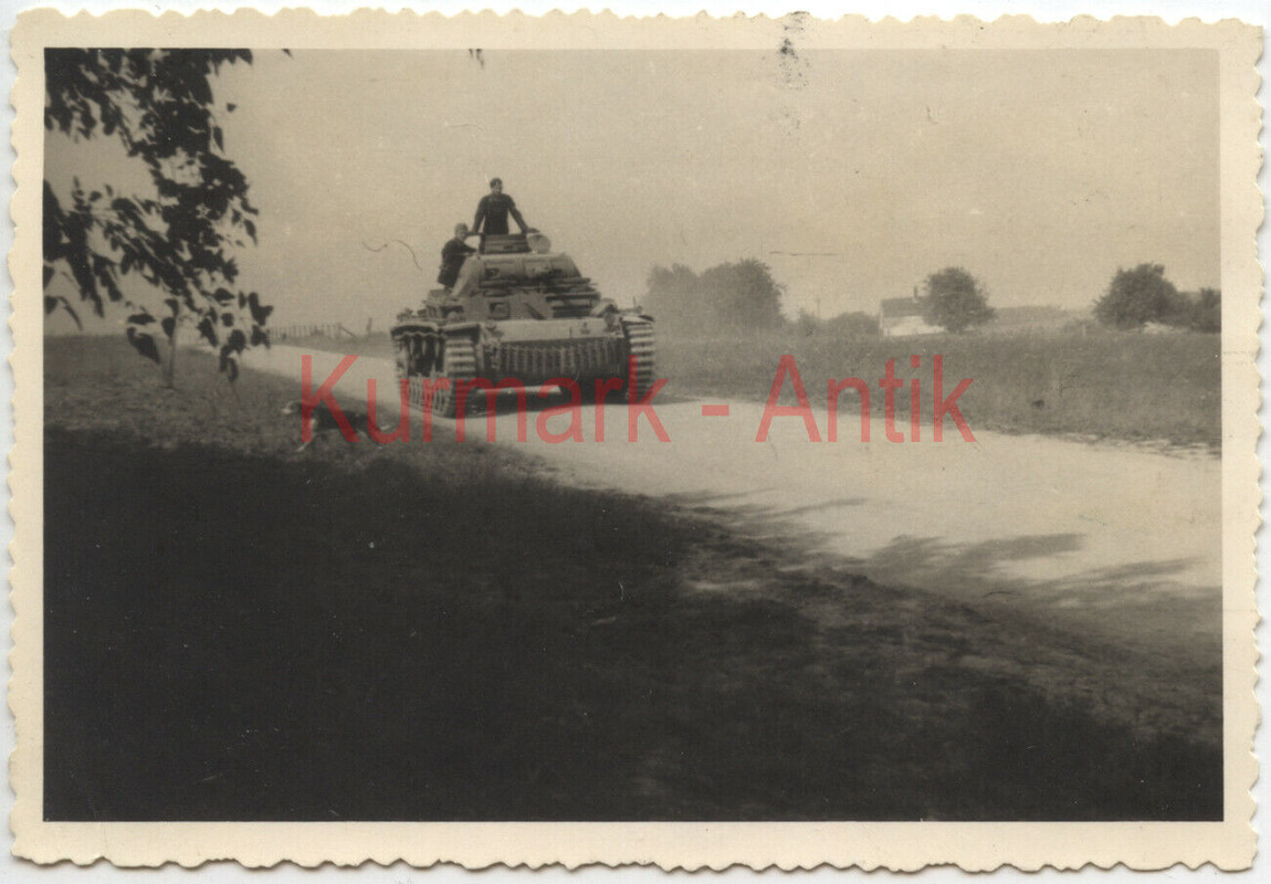 Geb Jg Reg.99 Frankreich Château Thierry Panzer III