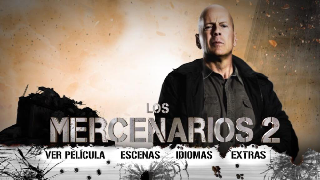 THE EXPENDABLES 2 MENU - Los mercenarios 2 (The Expendables 2) [2012] [Acción] [DVD9] [PAL] [Leng. ESP/ENG] [Subt. ESP/ENG]