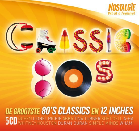VA - Nostalgie: Classic 80s - De Grootste 80s Classics En 12 Inches [5CDs] (2016) FLAC