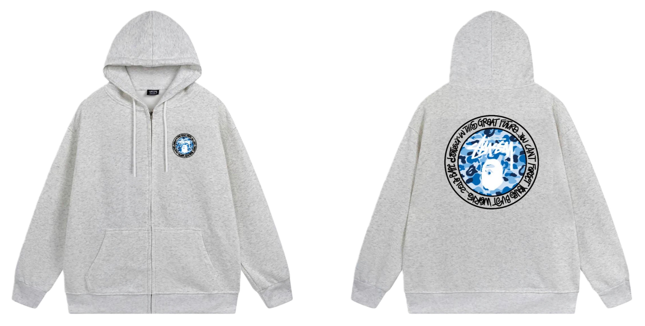 Stussy Zipper Hoodie