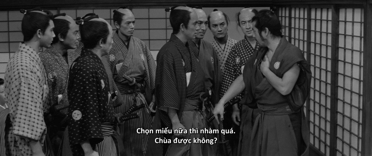 (Vietsub) Tsubaki Sanjuro 1962 1080p UHD BluRay FLAC1.0 x264.mkv_snapshot_01.11.57.772