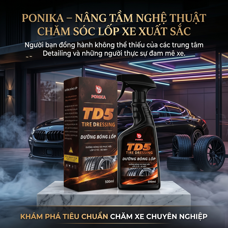 Sản phẩm Dưỡng Bóng Lốp TD5