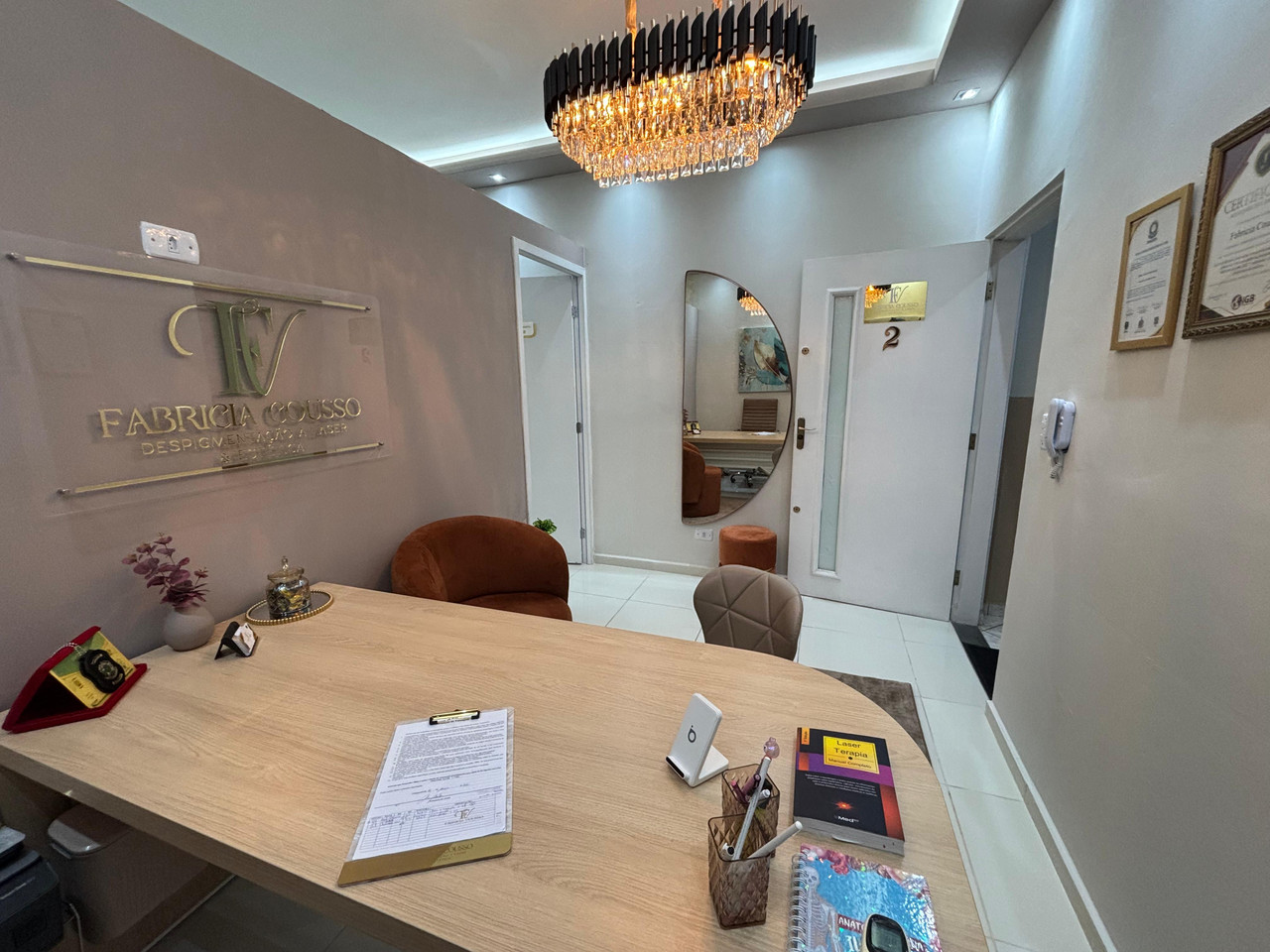 Ambiente de atendimento