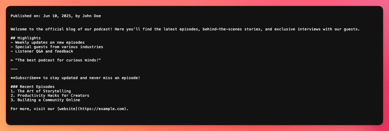 Rendering markdown partial with Rails
