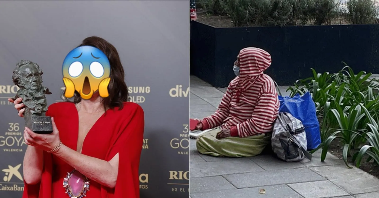 Tras ser nominada a los premios Goya, famosa actriz vive en un parque