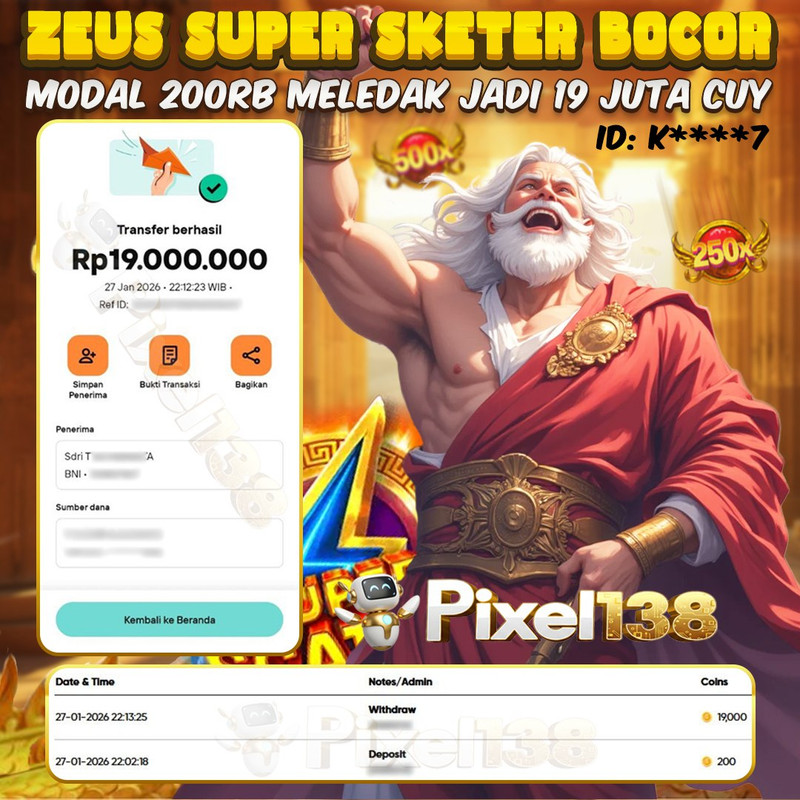 PIXEL138: Agen Slot 138 Terpercaya Banjir Scatter Auto Konek
