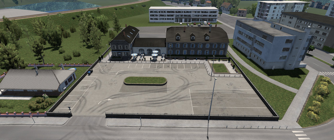 Parking Hotel (Colision zone)