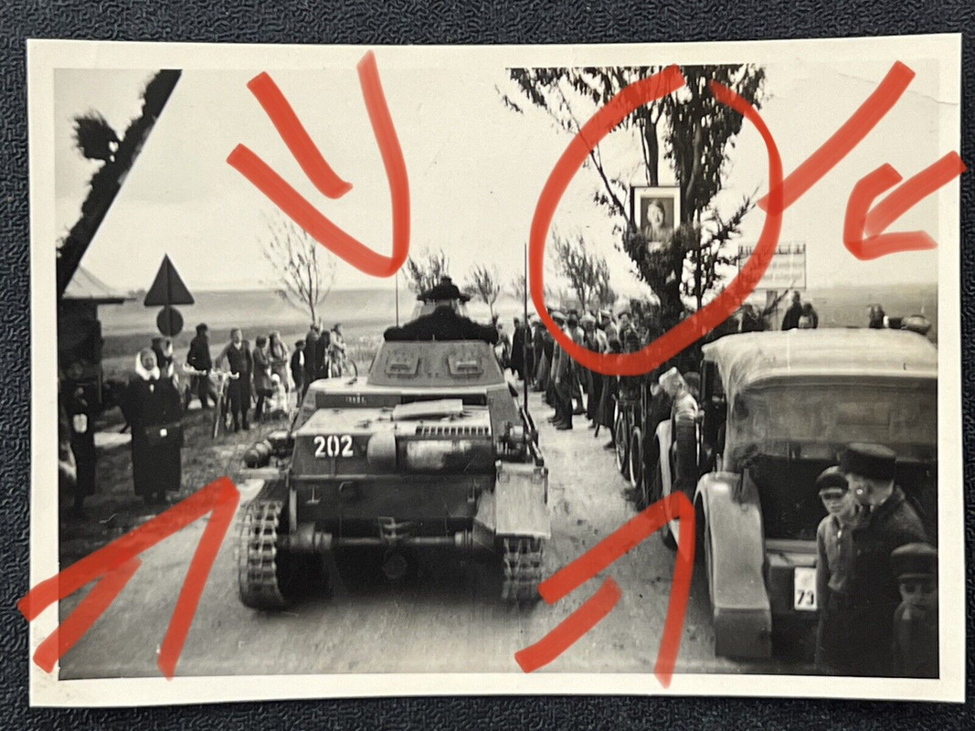 Grenze Foto Panzer Regiments5 Tschechoslowakei Böhmen Fotoalbum Czech
