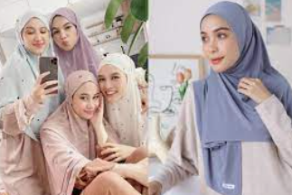 jilbab instan simple kekinian