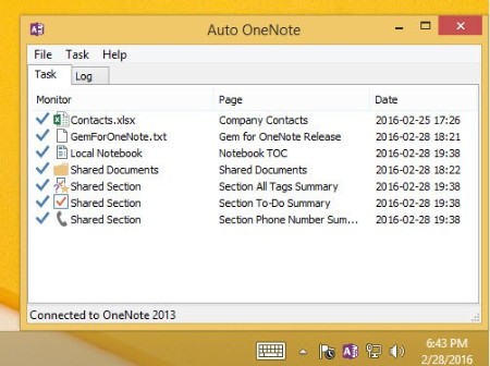 OneNoteGem Auto OneNote 3.8.0.35