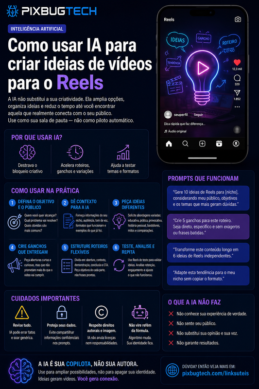 IA pode destravar seus Reels e também deixar todos iguais