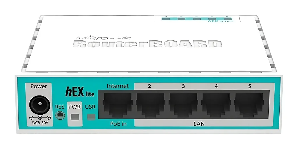 Roteador Mikrotik hEX Lite RB750r2