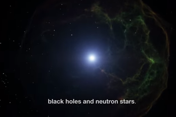 Supernova wird zum schwarzen Loch