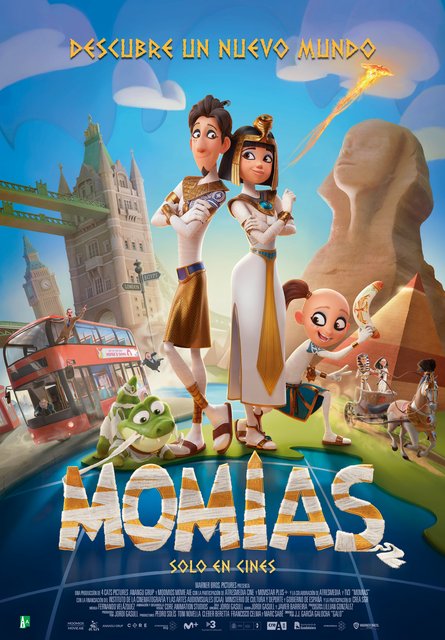 CURIOSIDADES DE LA PELÍCULA DE ANIMACIÓN “MOMIAS”