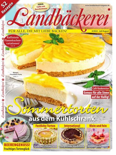 Cover: Landbäckerei Magazin Juli-August No 04 2022