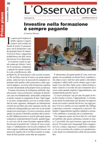 L’Osservatore – 5 Settembre 2026