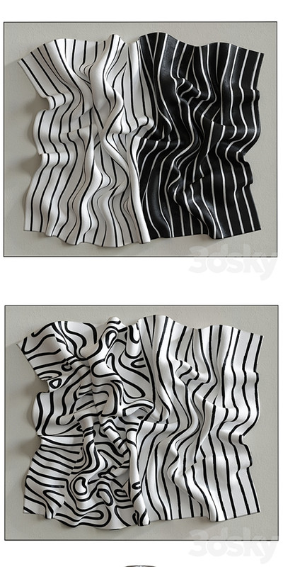 Decorative set of art paintings #50