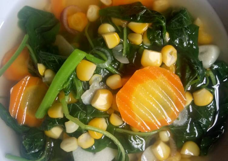 Resep Sayur Bayam Jagung Dan Wortel Resep Sayur Bayam Jagung Dan Wortel