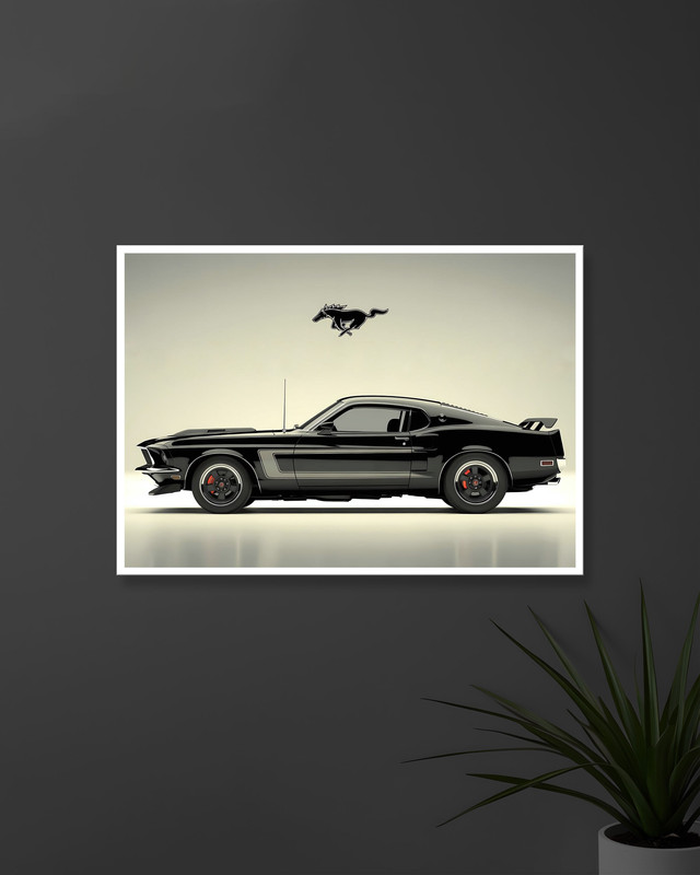 Ford Mustang 1969 | Concept Cars | CAR POSTERS
