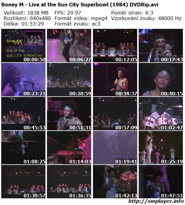 Boney M - Live at the Sun City Superbowl (1984)