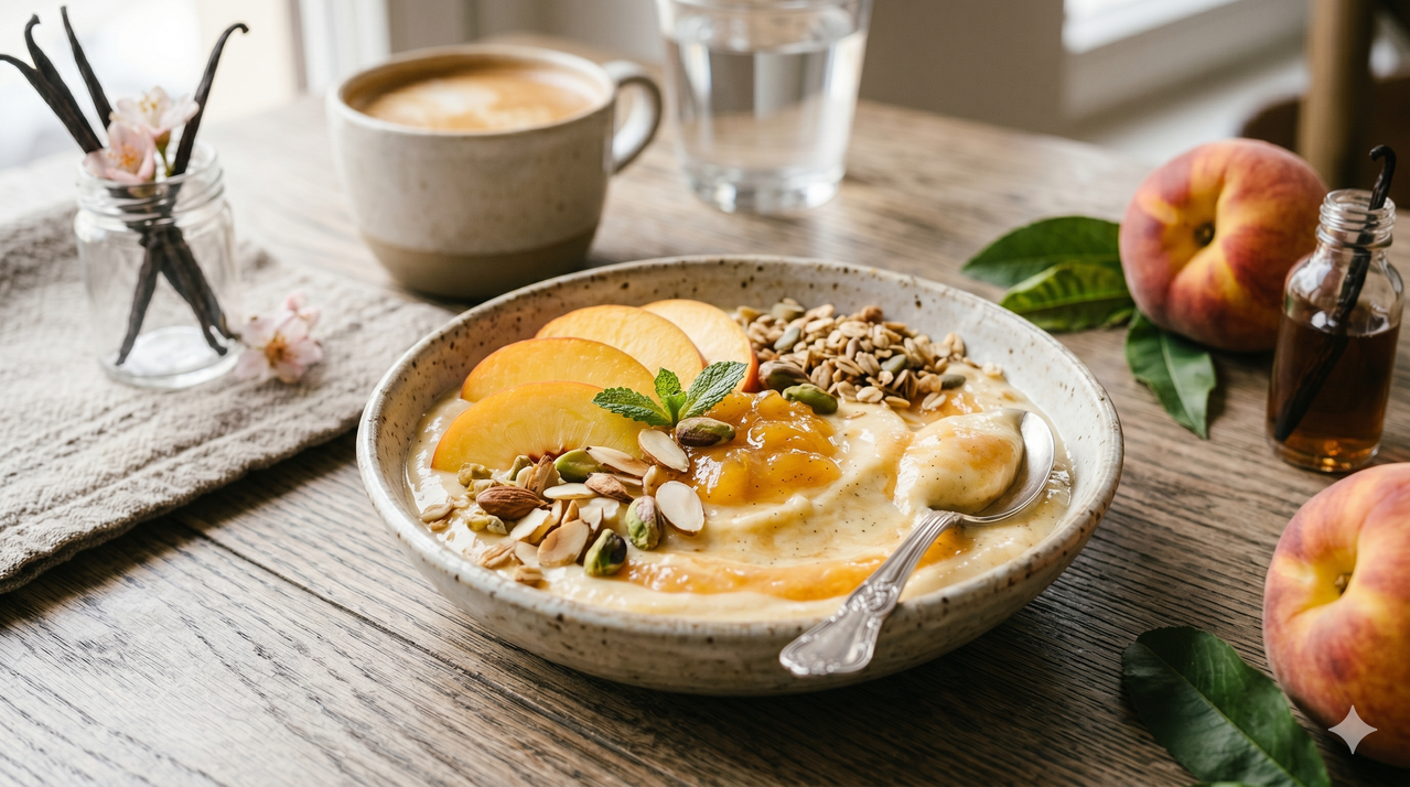 Nice Cream Light Pesca e Vaniglia Spezza-Fame