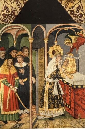 Le Bon Comte Raymond IX de Saint Jean de Luz// Roi Castillan; enluminure. Le Bon Comte Raymond IX de Saint Jean de Luz// Roi Castillan; enluminure.