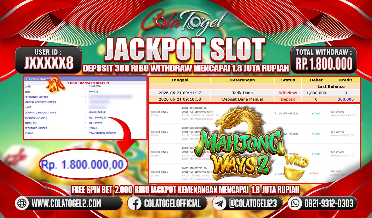 JACKPOT SLOT GACORR!!