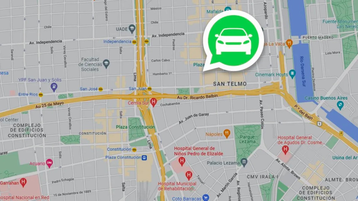 Así es como WhatsApp te ayuda a encontrar tu auto en el estacionamiento