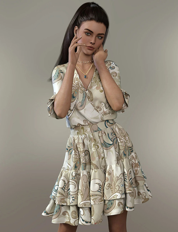 d Force Maia Outfit for Genesis 8 and 8 1 Females