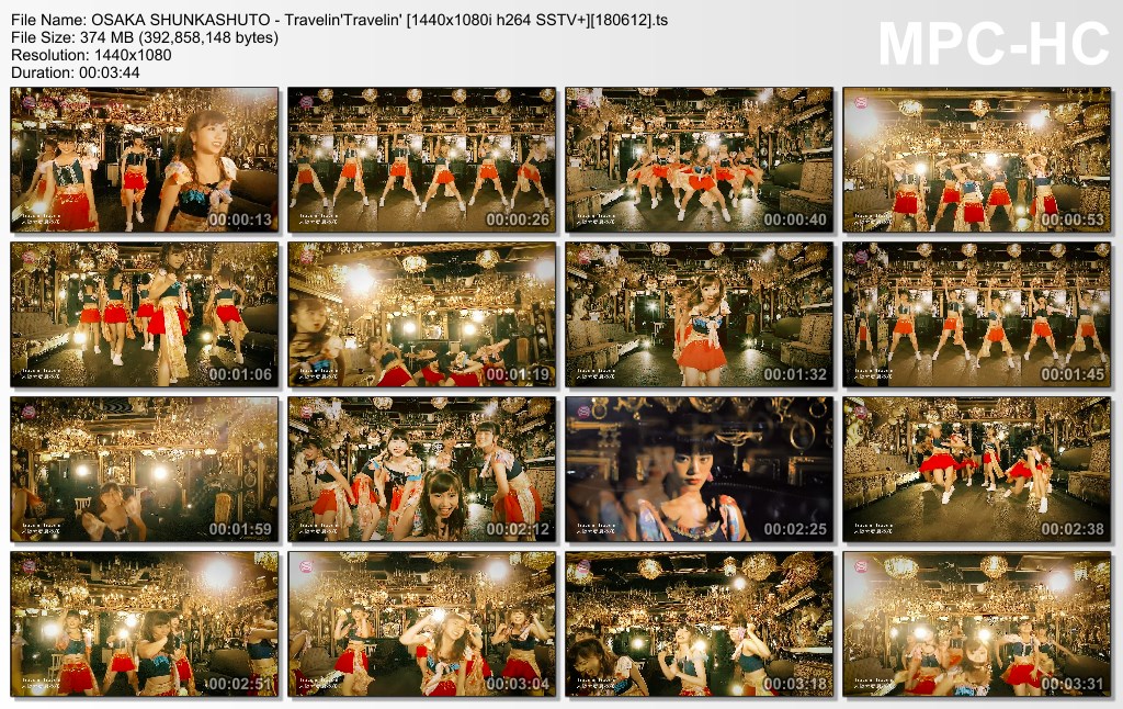 OSAKA SHUNKASHUTO - Travelin'Travelin' [1440x1080i h264 SSTV ][1