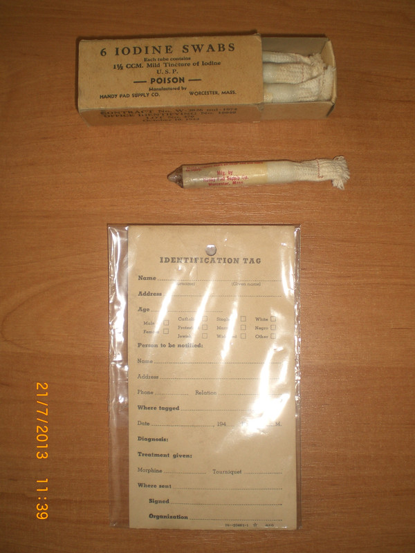 Caja de Yodo y Tarjeta de WIA