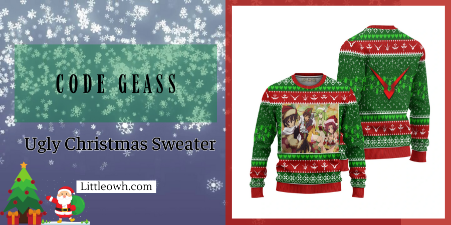 27 Anime Ugly Christmas Sweaters For Otaku In Holiday Season
