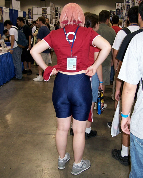 freepik 2004 awkward photo nerdy female cosplayer sakura h 64479