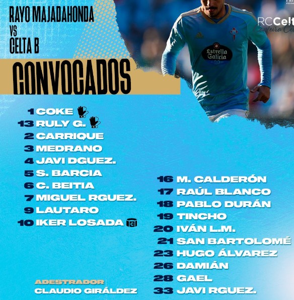 2022-2023 | 23ª Jornada |  CF Rayo Majadahonda  1-0 Celta B 12-2-2023-1-2-11-1