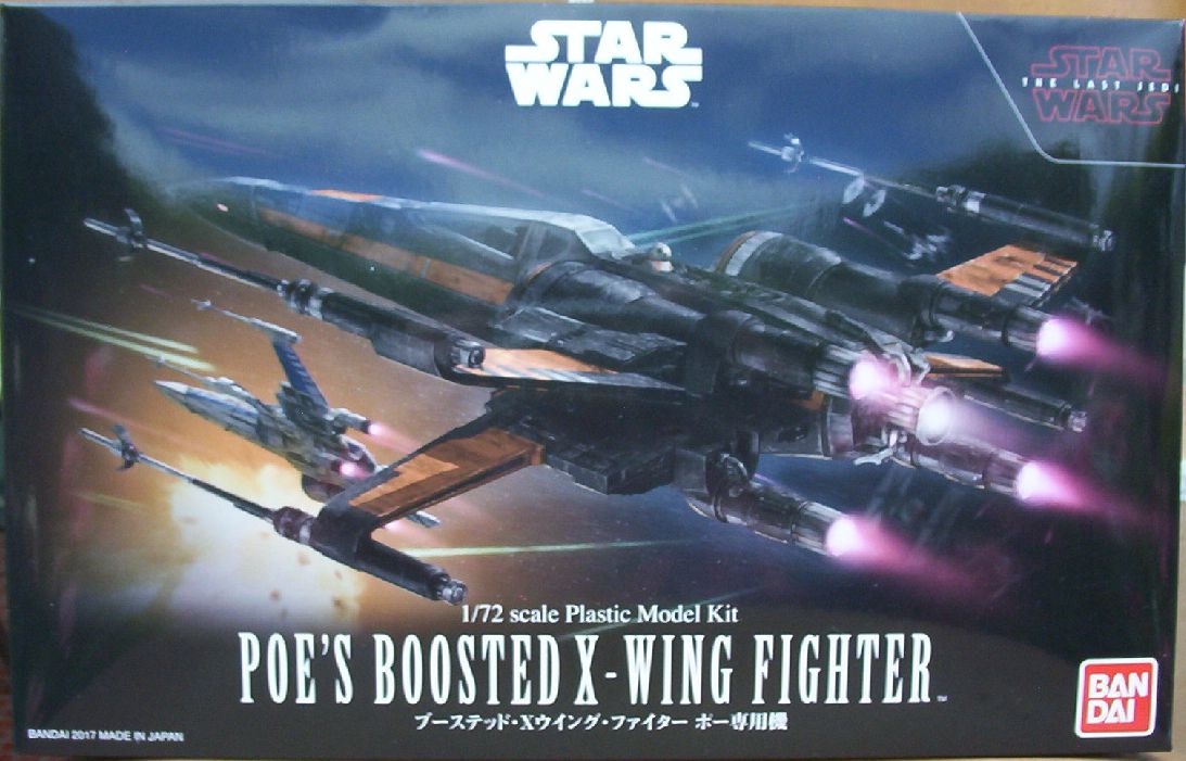 Bandai 72 Poe's Boosted X-Wing Fighter