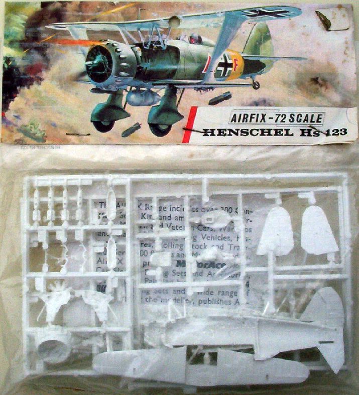 Airfix 72 Henschel Hs 123