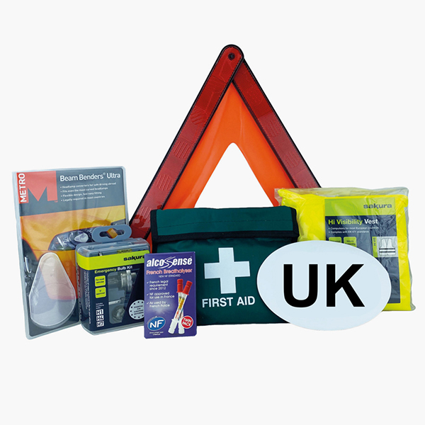 Premium EU France Travel Kit With First Aid For Volkswagen Id.4