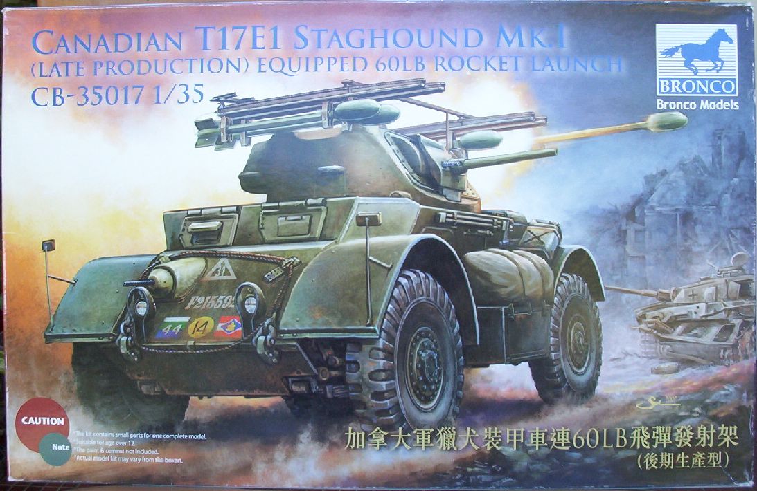 Bronco 35 T17E1 Staghound Mk.I (Late Production)