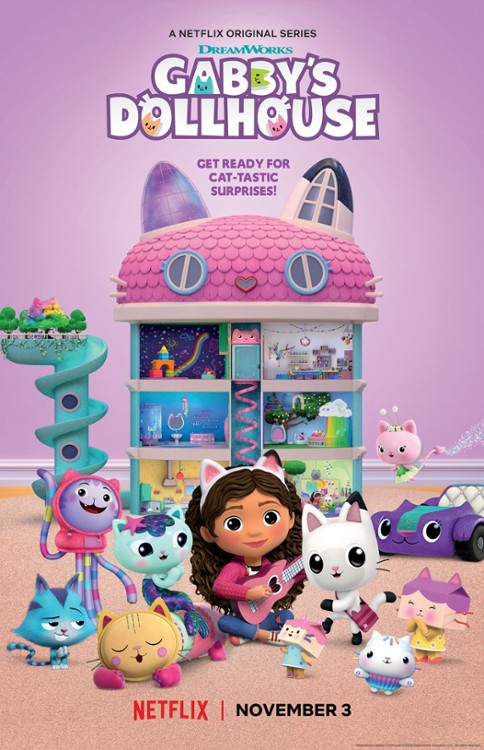 Koci Domek Gabi / Gabbys Dollhouse (2021) {Sezon 1} PLDUB.480p.NF.WEB-DL.DD5.1.XviD-P2P / Polski Dubbing DD 5.1