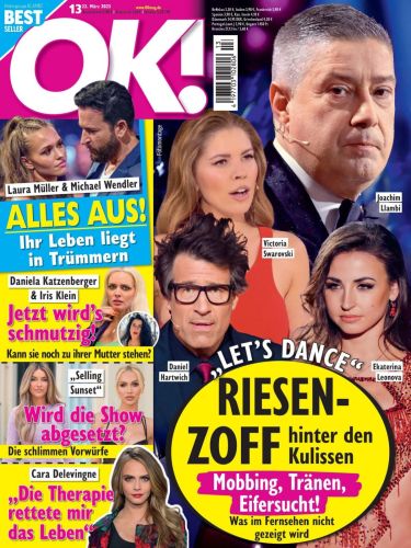 Cover: Ok! Frauenmagazin No 13 vom 22  März 2023