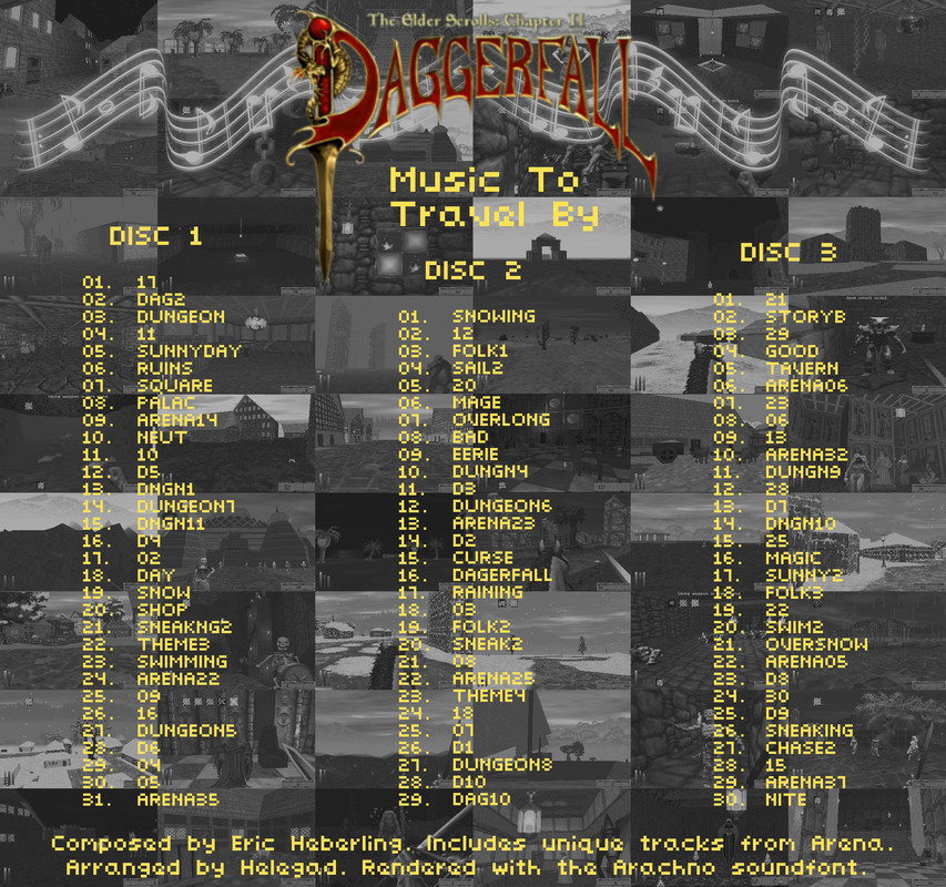 Daggerfall: Music To Travel By - Daggerfall Workshop Forums