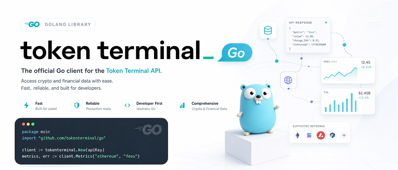 TokenTerminal Golang SDK