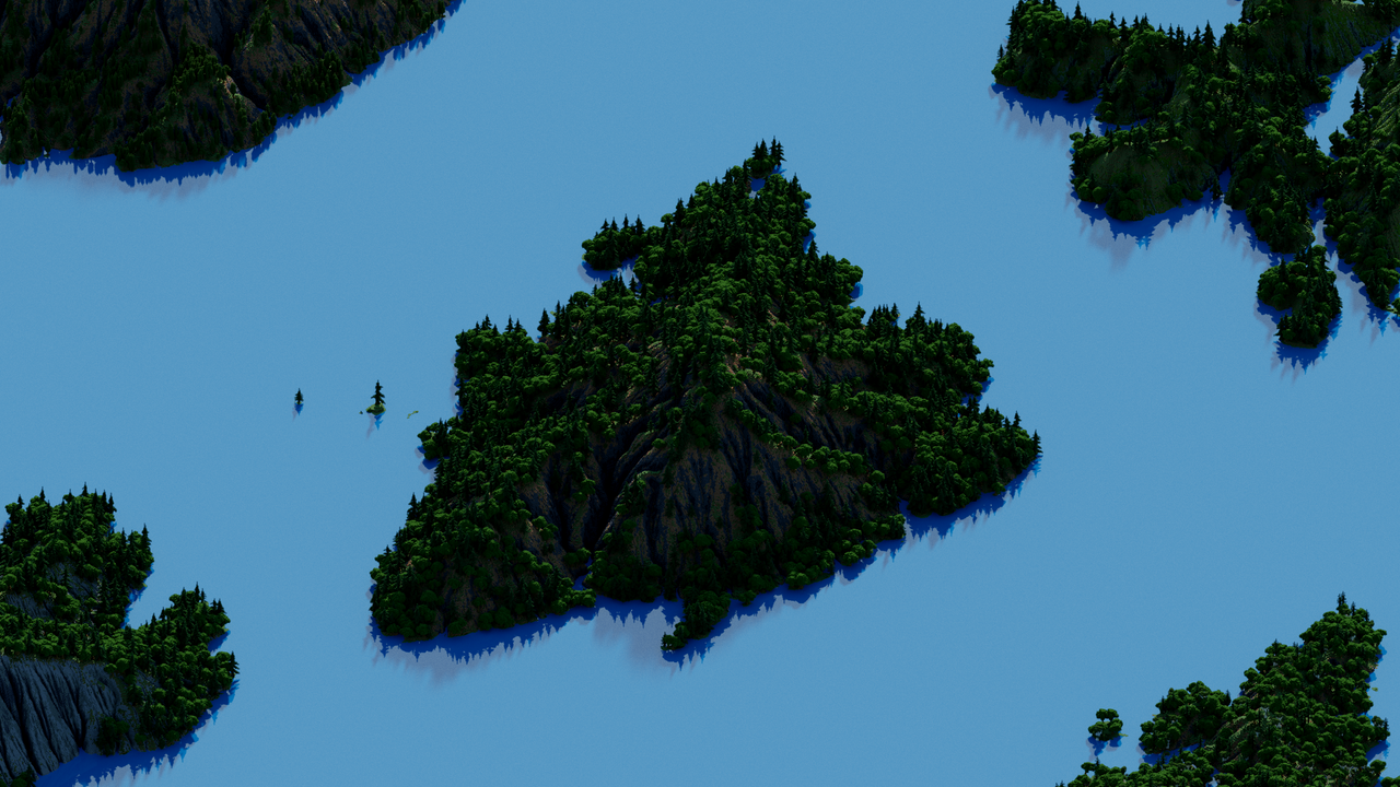 📦 500+ Custom Islands (1.19+) - Terrain Asset pack - Plains / Desert ...