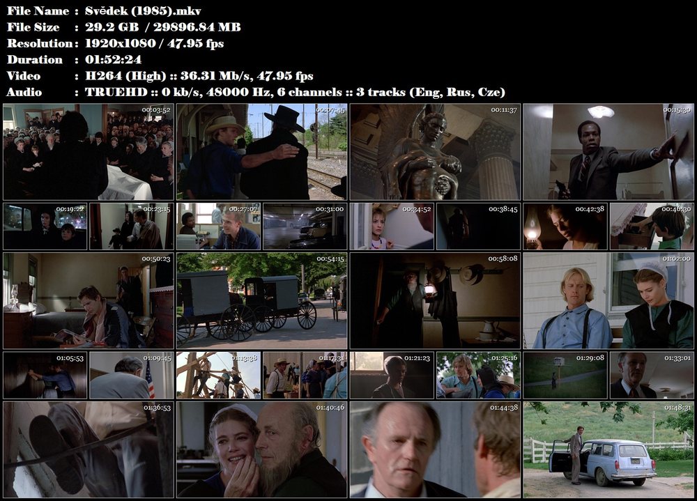 Re: Svědek / Witness (1985)