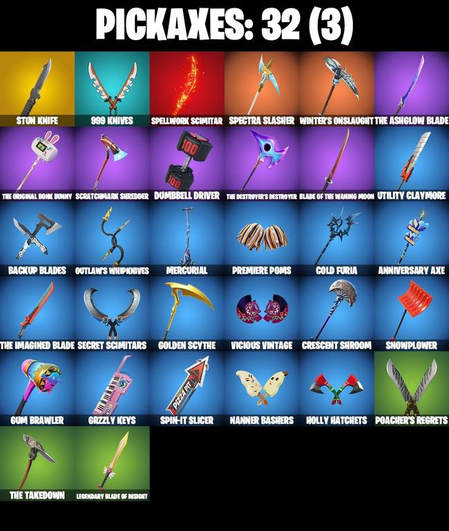 pickaxes comp